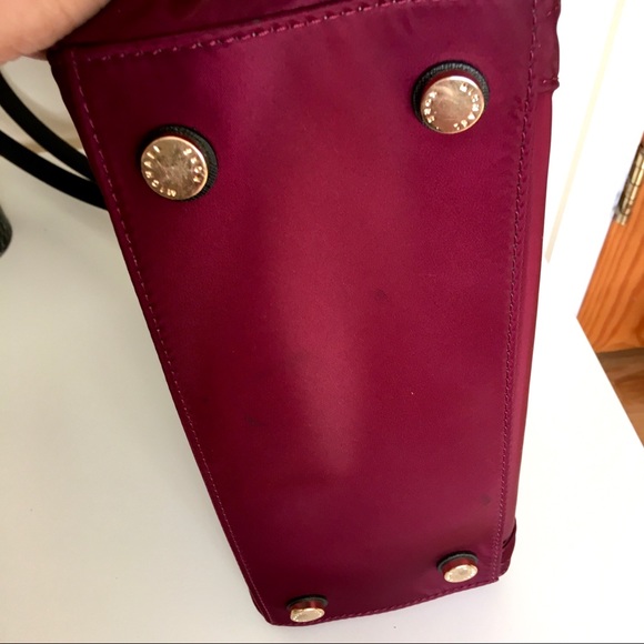 Michael Kors Kelsey Plum Nylon Tote, EUC